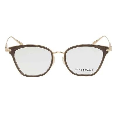 Longchamp Demo Square Unisex Eyeglasses LO2635 001 52 LO2635 001 52