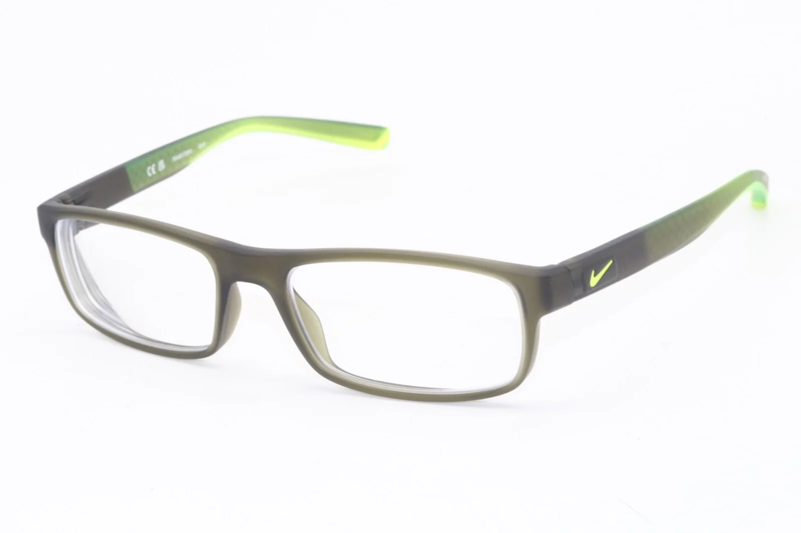 NEW NIKE 7090 320 MATTE OLIVE FADE AUTHENTIC DESIGNER EYEGLASSES 53-17